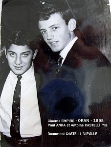 BG ec- 07- Rue Alsace- Lorraine- Empire cinema- Paul Anka